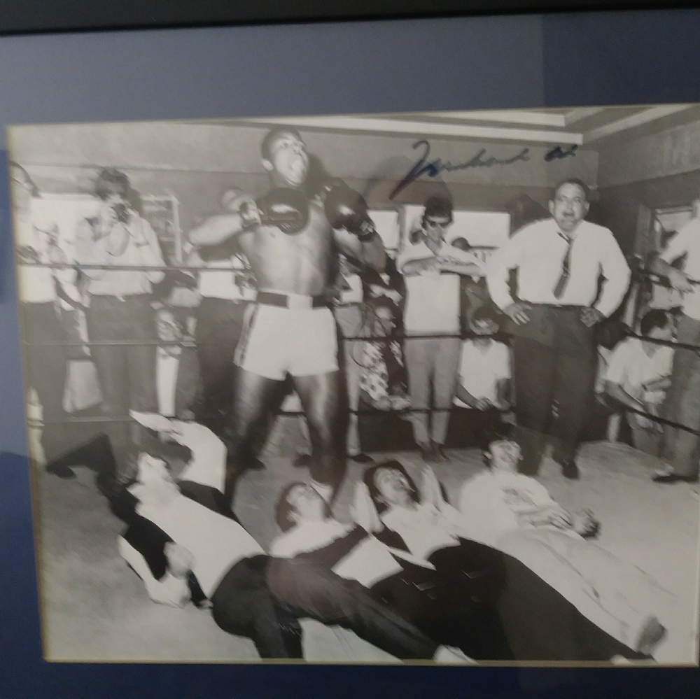 Ali/Beatles Print..Ali Signed